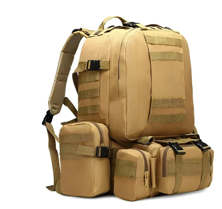 Militär ryggsäck 50 liter Khaki