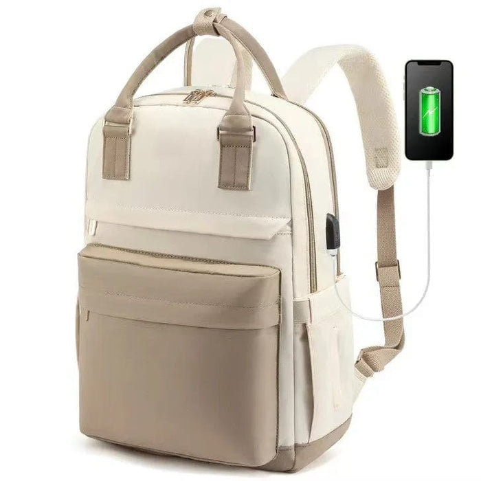 Ryggsäck dam resa Khaki