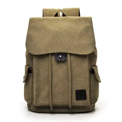 Ryggsäck herr canvas Khaki