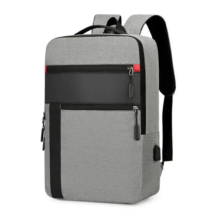 Ryggsäck med laptopfack Grå