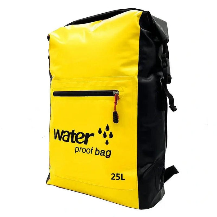 Vattentät ryggsäck 25l Gul
