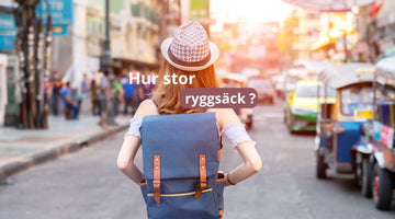 Hur stor ryggsäck