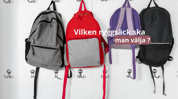 Vilken ryggsäck ska man välja
