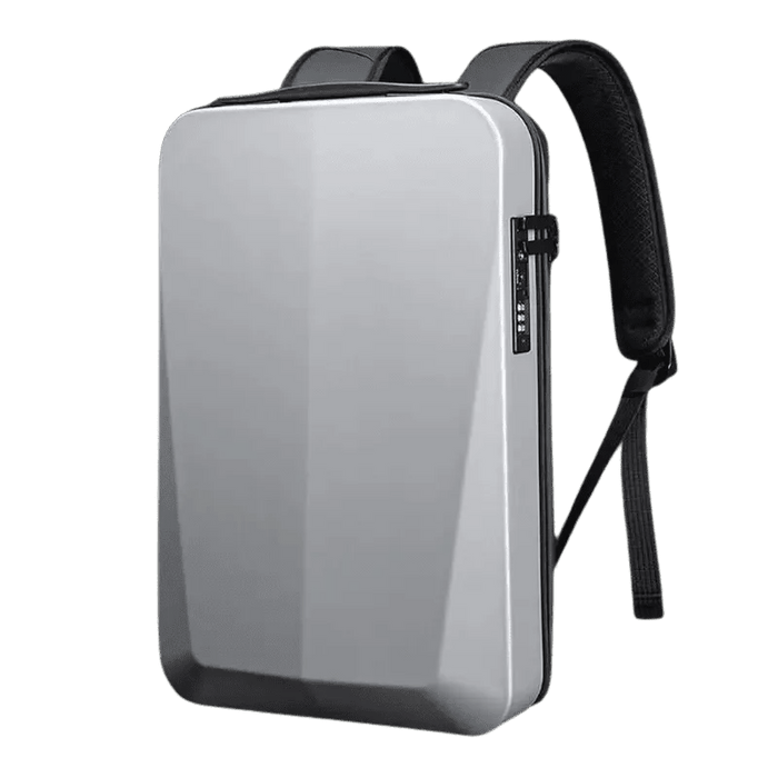 Ergonomisk stilren laptop ryggsäck Grå