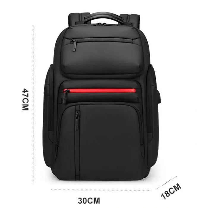 Liten laptop ryggsäck Svart