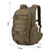 Militär ryggsäck 30l