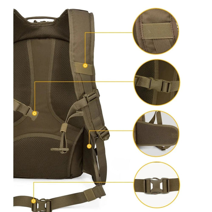 Militär ryggsäck 30l