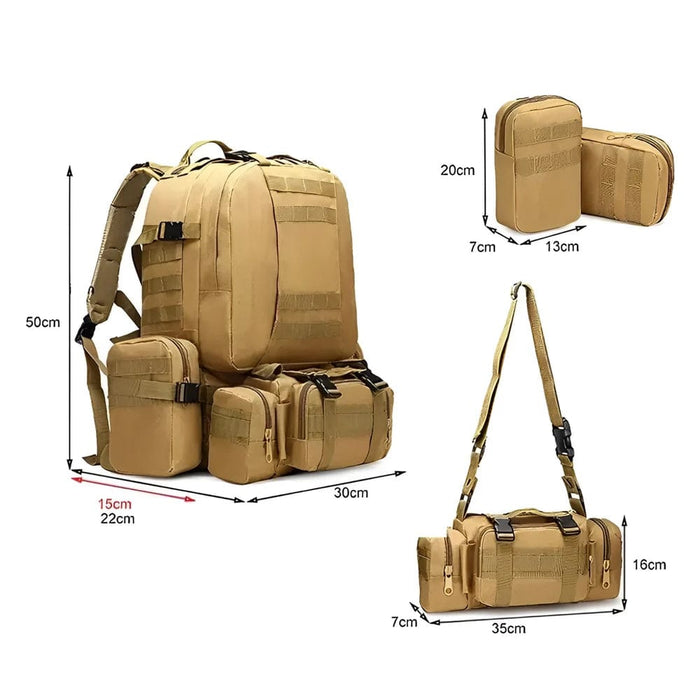 Militär ryggsäck 50 liter