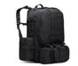 Militär ryggsäck 50 liter Svart
