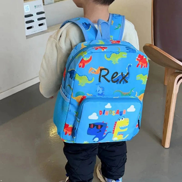 Ryggsäck för pojkar med dinosaurietryck