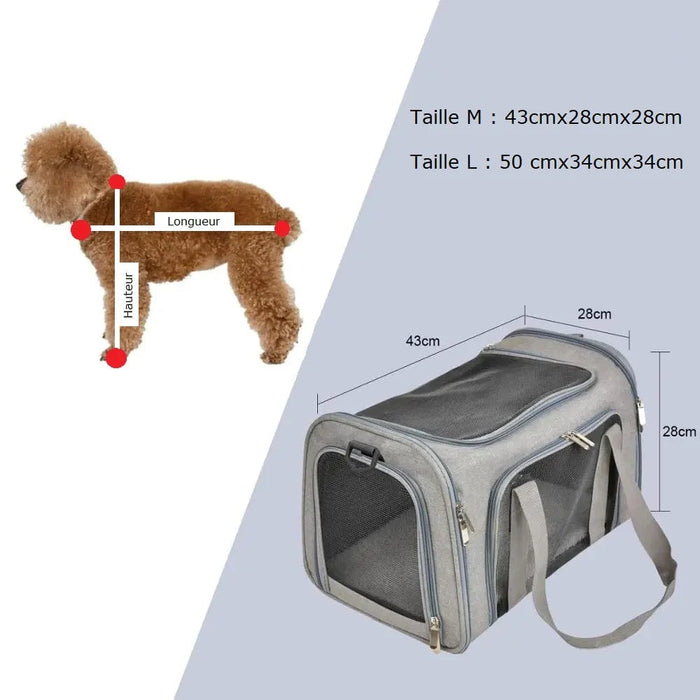 Ryggsäck hund 15 kg