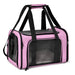 Ryggsäck hund 15 kg Rosa / M (43x28x28cm)