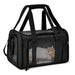 Ryggsäck hund 15 kg Svart / M (43x28x28cm)