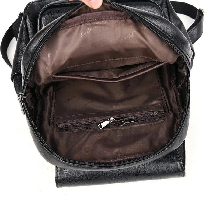 Ryggsäck läder 20l
