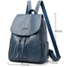 Ryggsäck läder 20l