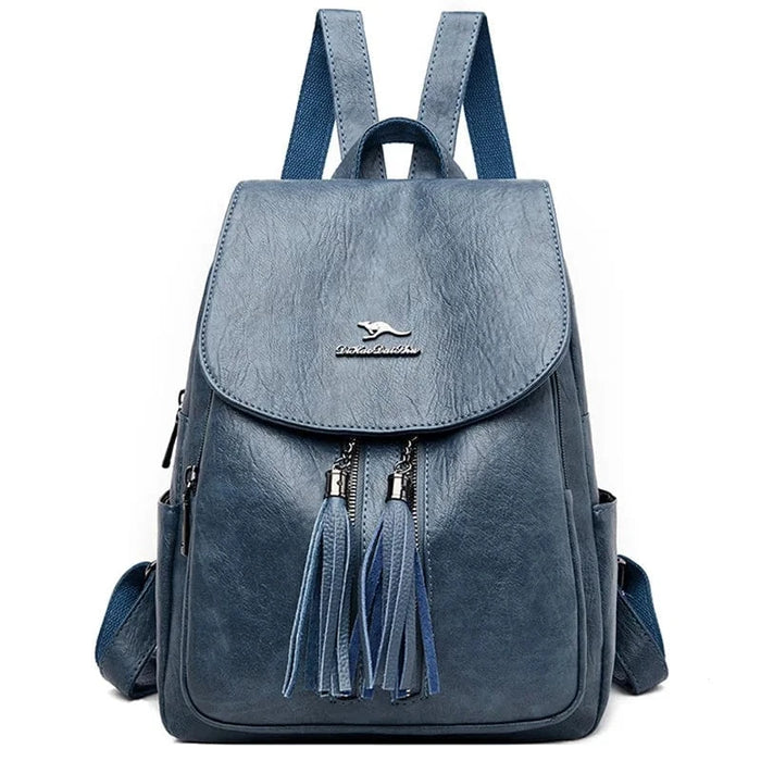 Ryggsäck läder 20l