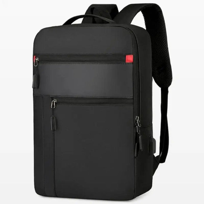 Ryggsäck med laptopfack Svart