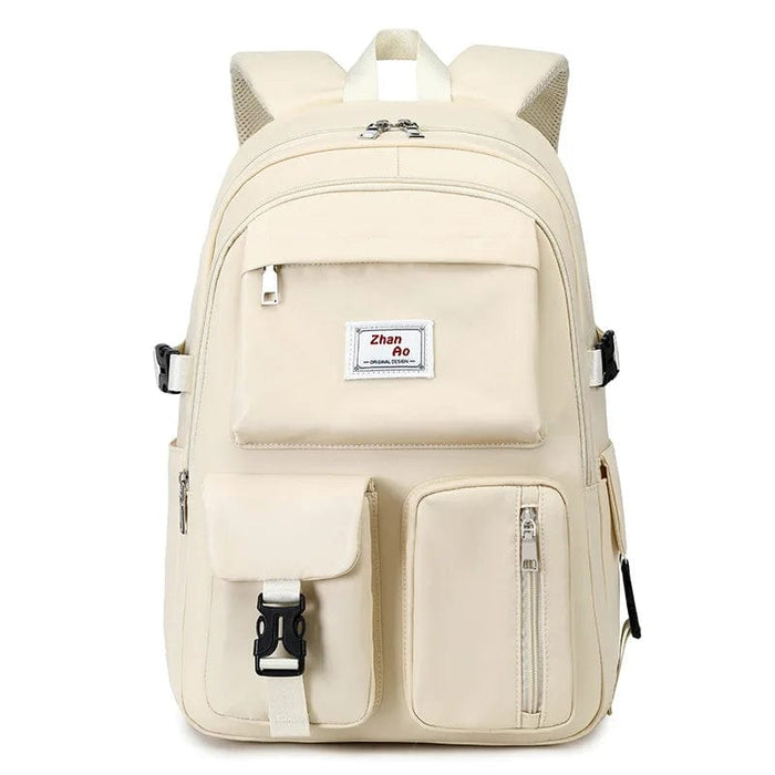 Ryggsäck skola vuxen Beige