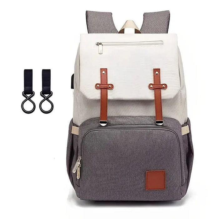 Skötväska ryggsäck stor Beige