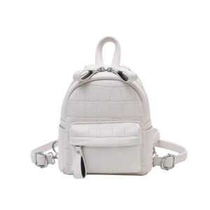 Mini ryggsäck dam skinn