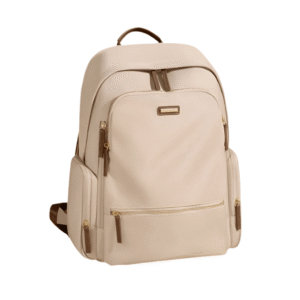 Minimalistisk ryggsäck för kvinnor med plats för 15,6-tums laptop