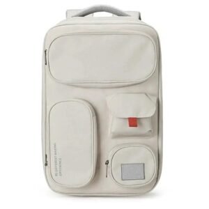 Stor laptopväska för kvinnor 17 tum Vit